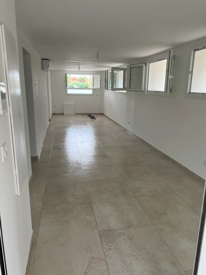 Intérieur nettoyé après travaux
