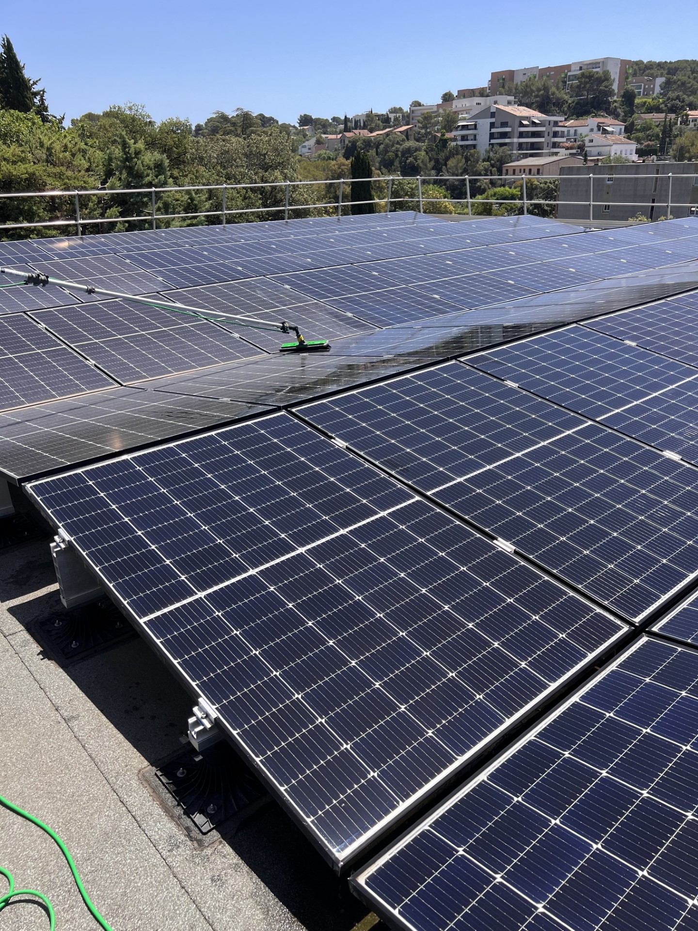 Installation photovoltaïque en toiture